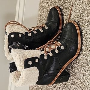 Nine West Fur Lined Bootie